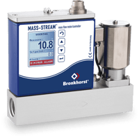 Bronkhorst Flow Meter and Controller, MASS-STREAM